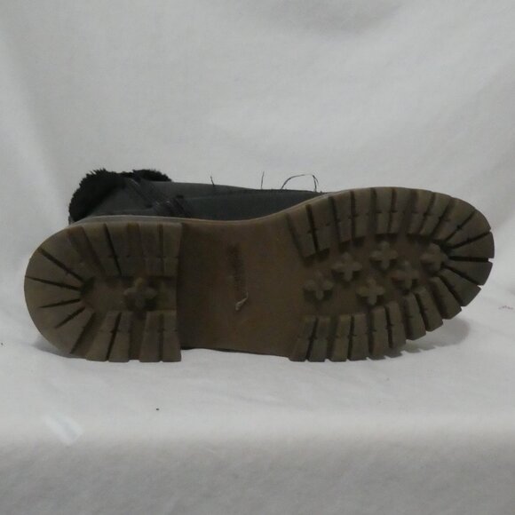 Unbranded | 11 inch bottom sole measured | Black Rugged Outdoor Boots - Picture 12 of 13